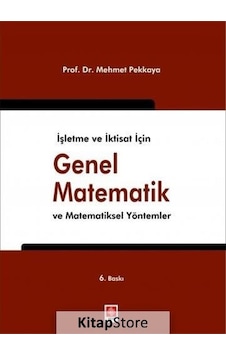 Genel Matematik - Mehmet Pekkaya - Ekin Genel Matematik - Mehmet Pekkaya - Ekin