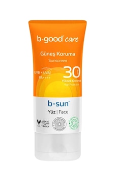 B-sun Spf 30 Yetişkinler İçin Yüz Güneş Koruma Kremi 50 Ml