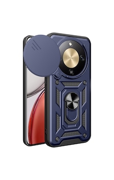 Adige Honor Magic 8 Lite Kılıf Pras Yüzüklü Standlı Adige Honor Magic 8 Lite Kılıf Pras Yüzüklü Standlı