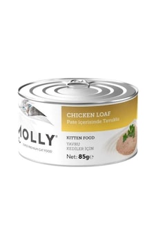 Molly Pate Tavuk Etli Tahılsız Yavru Kedi Konservesi 85 Gr