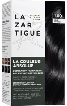 Lazartique Saç Boyası 1.00 Siyah