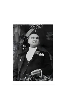 Mustafa Kemal Atatürk Modern Ahşap Tablo, 35cm X 50cm Mustafa Kemal Atatürk Modern Ahşap Tablo, 35cm X 50cm