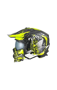 X1-x Seul Çene Çıkarılır Matt Warrior Black Yellow White Modüler Motosiklet Kask Çok Renkli X1-x Seul Çene Çıkarılır Matt Warrior Black Yellow White Modüler Motosiklet Kask Çok Renkli
