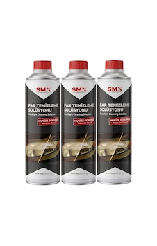 Buharlı Far Temizleme Solüsyonu 650 Ml 3 Adet Buharlı Far Temizleme Solüsyonu 650 Ml 3 Adet