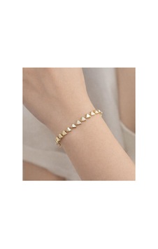 14k Üçgen Tasarım Gold Bileklik Altın Altın 14k Üçgen Tasarım Gold Bileklik Altın Altın