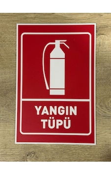 Yangın Tüpü Uyarı Tabelası İş Güvenliği Levhaları - 723604883