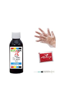 Brother Dcp-t300 Yazıcı Uyumlu Mürekkep Cyan 100 Ml Brother Dcp-t300 Yazıcı Uyumlu Mürekkep Cyan 100 Ml