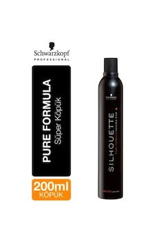 Schwarzkopf Silhouette Super Hold Saç Köpüğü 200 ML