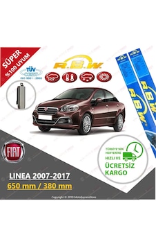 Rbw Fiat Linea 2007 - 2017 Ön Muz Silecek Takımı Rbw Fiat Linea 2007 - 2017 Ön Muz Silecek Takımı