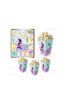 Deniz Kızı Popcorn Mısır Kutusu 8 Adet