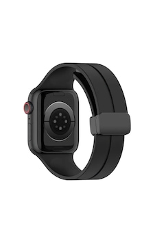 Forzacase Apple Uyumlu Watch Ultra 49mm İçin Manyetik Tokalı 22mm Silikon Kordon Kayış - Fc272 Siyah Forzacase Apple Uyumlu Watch Ultra 49mm İçin Manyetik Tokalı 22mm Silikon Kordon Kayış - Fc272 Siyah