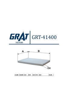 Kabin Filtresi Grat 41400 Nissan Qashqai 2007+ Kabin Filtresi Grat 41400 Nissan Qashqai 2007+