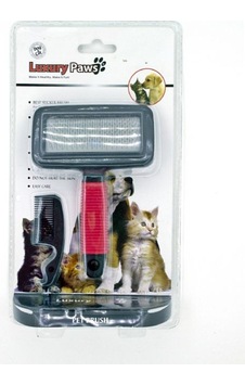Luxury Paws Soft Temizleyici Taraklı Saplı Köpek Fırçası Luxury Paws Soft Temizleyici Taraklı Saplı Köpek Fırçası