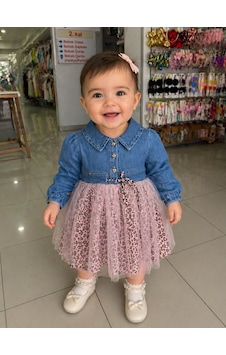 Babydoll Elbise Babydola Pembe