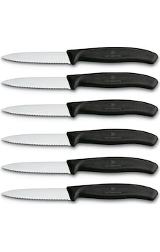 6' Lı Steak Bıçağı Takımı Seti Siyah 6' Lı Steak Bıçağı Takımı Seti Siyah