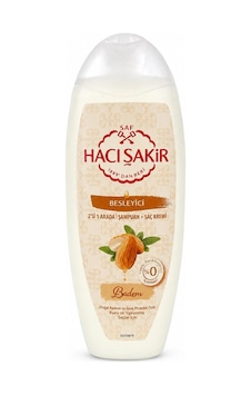 Hacı Şakir Şampuan 2in1 Badem Kuru Ve Yıpranmış Saçlar 500 Ml
