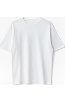 Feg Store %65 Pamuklu Kadın Oversize Beyaz Fit Bisiklet Yaka T-shirt Feg Store %65 Pamuklu Kadın Oversize Beyaz Fit Bisiklet Yaka T-shirt