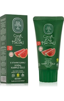 Eyüp Sabri Tuncer Doğal Karpuz Özlü 2-6 Yaş Çocuk Diş Macunu 60 Ml Eyüp Sabri Tuncer Doğal Karpuz Özlü 2-6 Yaş Çocuk Diş Macunu 60 Ml