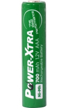 Power-xtra 1.2v 700 Mah- Aaa -ni-mh Şarjlı Pil -flat-başsız Power-xtra 1.2v 700 Mah- Aaa -ni-mh Şarjlı Pil -flat-başsız