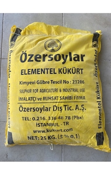 25 Kg Toz Kükürt Böcek Haşere Ve Zararlı Kovucu
