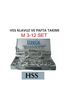 M3-M12 Klavuz Pafta Seti Hss M3-M12 Klavuz Pafta Seti Hss