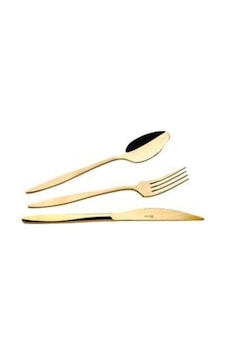 Özlife Dzel-389 Ela 36 Parça Çatal Kaşık Gold Özlife Dzel-389 Ela 36 Parça Çatal Kaşık Gold