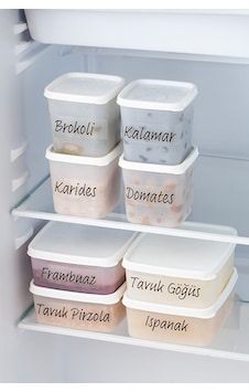 Porsima Te-202 Alaska 24 Parça No Frost Saklama Kabı Seti - Buzdolabı & Erzak Düzenleyici Diğer Porsima Te-202 Alaska 24 Parça No Frost Saklama Kabı Seti - Buzdolabı & Erzak Düzenleyici Diğer