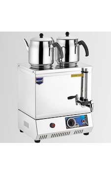 Remta Ep02 30 Model İki Demlikli Elektrikli Pleytsiz Çay Ocağı - Kahveci Takımı 23 Lt 2000 W