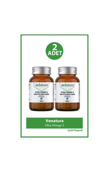 Venatura Ultra Omega 3 60 Kapsül 2 Adet Venatura Ultra Omega 3 60 Kapsül 2 Adet