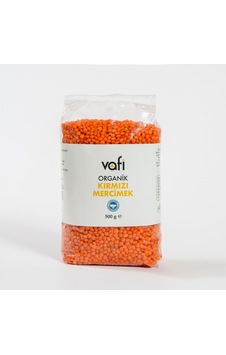 Vafi Organik Kırmızı Mercimek 500 Gr Mg-5213 Vafi Organik Kırmızı Mercimek 500 Gr Mg-5213