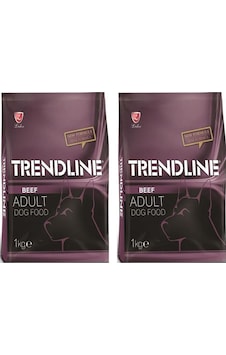Trendline Biftekli Yetişkin Köpek Maması 2 x 1 KG