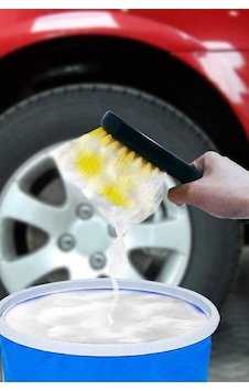 Sarı Jant Temizleme Fırçası Dip Köşe Sert Kıl Jant Temizleme Parlatma Fırçası Sarı Jant Temizleme Fırçası Dip Köşe Sert Kıl Jant Temizleme Parlatma Fırçası