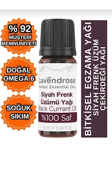 Lavendrose Siyah Frenk Üzümü Çekirdeği Yağı 10 Ml %100 Doğal Lavendrose Siyah Frenk Üzümü Çekirdeği Yağı 10 Ml %100 Doğal