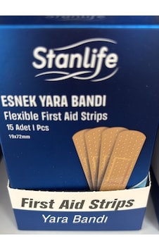 Stanlıfe Esnek Yara Bandı 15li 19 72 Stanlıfe Esnek Yara Bandı 15li 19 72