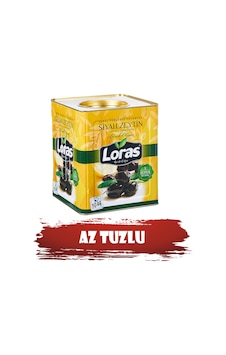Loras 291 - 320 KB Süper Gemlik Siyah Zeytin Teneke 10 KG Loras 291 - 320 KB Süper Gemlik Siyah Zeytin Teneke 10 KG