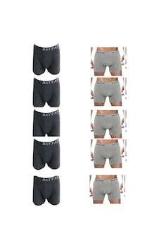 Baytaş 10'Lu Paket Pamuklu Erkek Boxer 001 Baytaş 10'Lu Paket Pamuklu Erkek Boxer 001