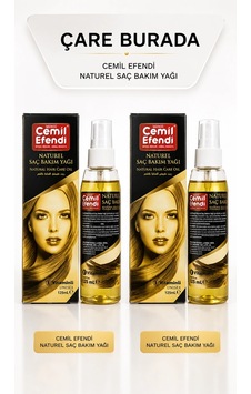Cemil Efendi E Vitaminli Saç Bakım Yağı 2 x 125 ML