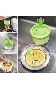 Basmalı Kaktüs Mutfak Lavabo Süzgeci - Sebze Artıkları Ve Yemek Kalıntıları İçin Gider Filtresi Bx40 Çok renkli Basmalı Kaktüs Mutfak Lavabo Süzgeci - Sebze Artıkları Ve Yemek Kalıntıları İçin Gider Filtresi Bx40 Çok renkli