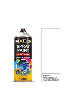Sgs Fıxed Parlak Vernik Akrilik Sprey Boya 400 Ml F3245 Vernik Parlak Sgs Fıxed Parlak Vernik Akrilik Sprey Boya 400 Ml F3245 Vernik Parlak