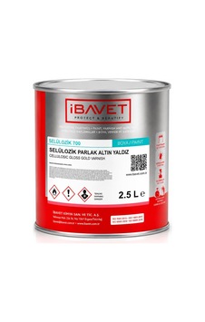 İbavet Selülozik Altın Yaldız Boya 2.5 Lt İbavet Selülozik Altın Yaldız Boya 2.5 Lt