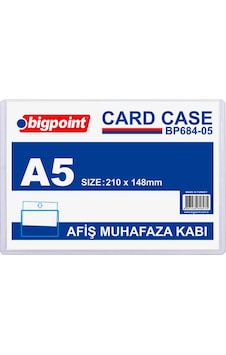Bigpoint Afiş Muhafaza Kabı A5 Şeffaf Bp684-05 Bigpoint Afiş Muhafaza Kabı A5 Şeffaf Bp684-05