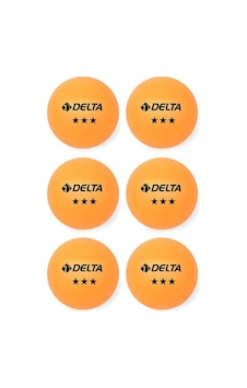 Delta 6 Adet Turuncu Masa Tenisi Topu ( Pinpon Topu ) Delta 6 Adet Turuncu Masa Tenisi Topu ( Pinpon Topu )