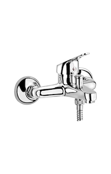 Banyo Bataryası Pirinç Malzeme Aç Kapa Musluk Krom Banyo Bataryası Pirinç Malzeme Aç Kapa Musluk Krom