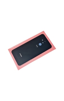 Tkgz - Mate 20 Lite Arka Pil Kapağı Kamera Lensli Cam Siyah Tkgz - Mate 20 Lite Arka Pil Kapağı Kamera Lensli Cam Siyah