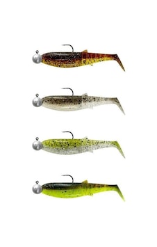 Savage Gear Cannibal Shad 12.5cm 20gr+12.5gr 5/0 Clear Water 4+4 Adet Sahte Balık Savage Gear Cannibal Shad 12.5cm 20gr+12.5gr 5/0 Clear Water 4+4 Adet Sahte Balık