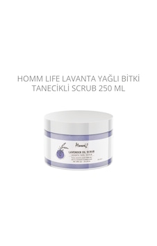 Homm Life Lavanta Yağlı Bitki Tanecikli Scrub Homm Life Lavanta Yağlı Bitki Tanecikli Scrub