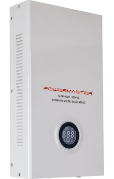Powermaster Slım-3000 Otomatik 1800 Watt 3000va Voltaj Regülatörü Powermaster Slım-3000 Otomatik 1800 Watt 3000va Voltaj Regülatörü