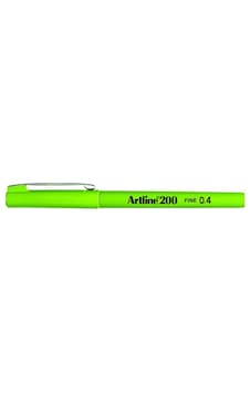 Artline 200 Fineliner 0.4Mm Ince Uçlu Yazı Çizim Kalemi S. Yeşil Artline 200 Fineliner 0.4Mm Ince Uçlu Yazı Çizim Kalemi S. Yeşil
