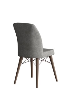 İdeal Home Karegold Gri Sandalye 4 Adet Gri