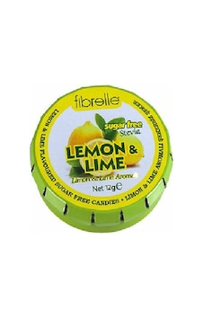 Fibrelle Stevia lı Şekersiz Şeker Limonlu 6 Adet